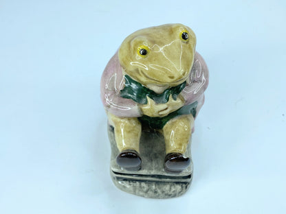 Beatrix Potter's Mr Jackson / Brown Toad Figurine - 3"H 1974