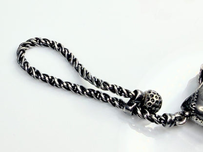 Vintage John Hardy Sterling Silver 18K Golf Shoe & Golf Ball Pendant SS252