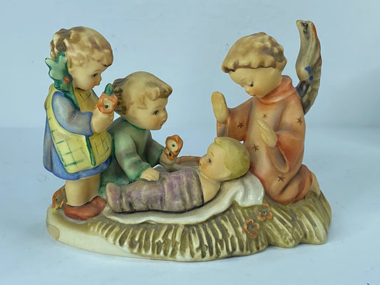 Goebel Hummel Figurine Silent Night Candle Holder #54