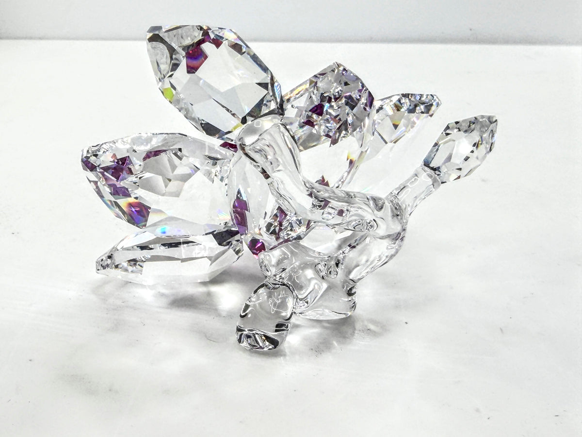 Swarovski Crystal Orchid Purple Pink Center Retired Michael Stamey COA A332
