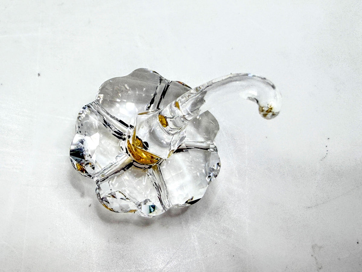 Swarovski Crystal Jasmine Blossom & SCS Wild Flower Retired Set of 2 COS S337