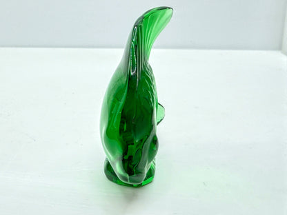 Lalique France Cap Ferrat Blue Crystal Fish Poisson Figurine Sculpture S338
