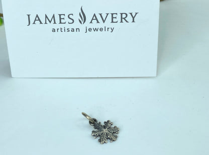 James Avery sterling silver Aspen Snow Crystal Charm JR937