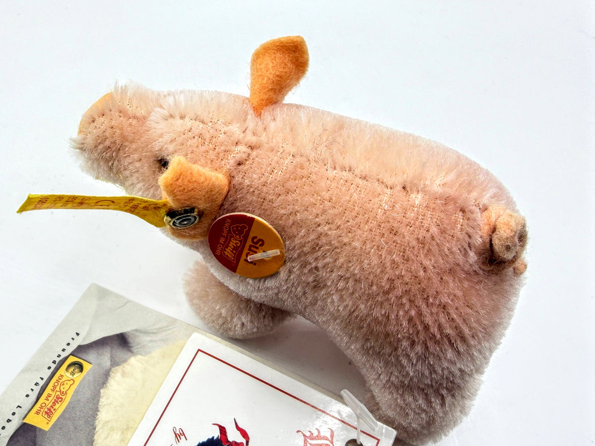 Steiff 2003 Susi Piglet 035234 Vintage Mohair German Miniature ONS NWT A1318