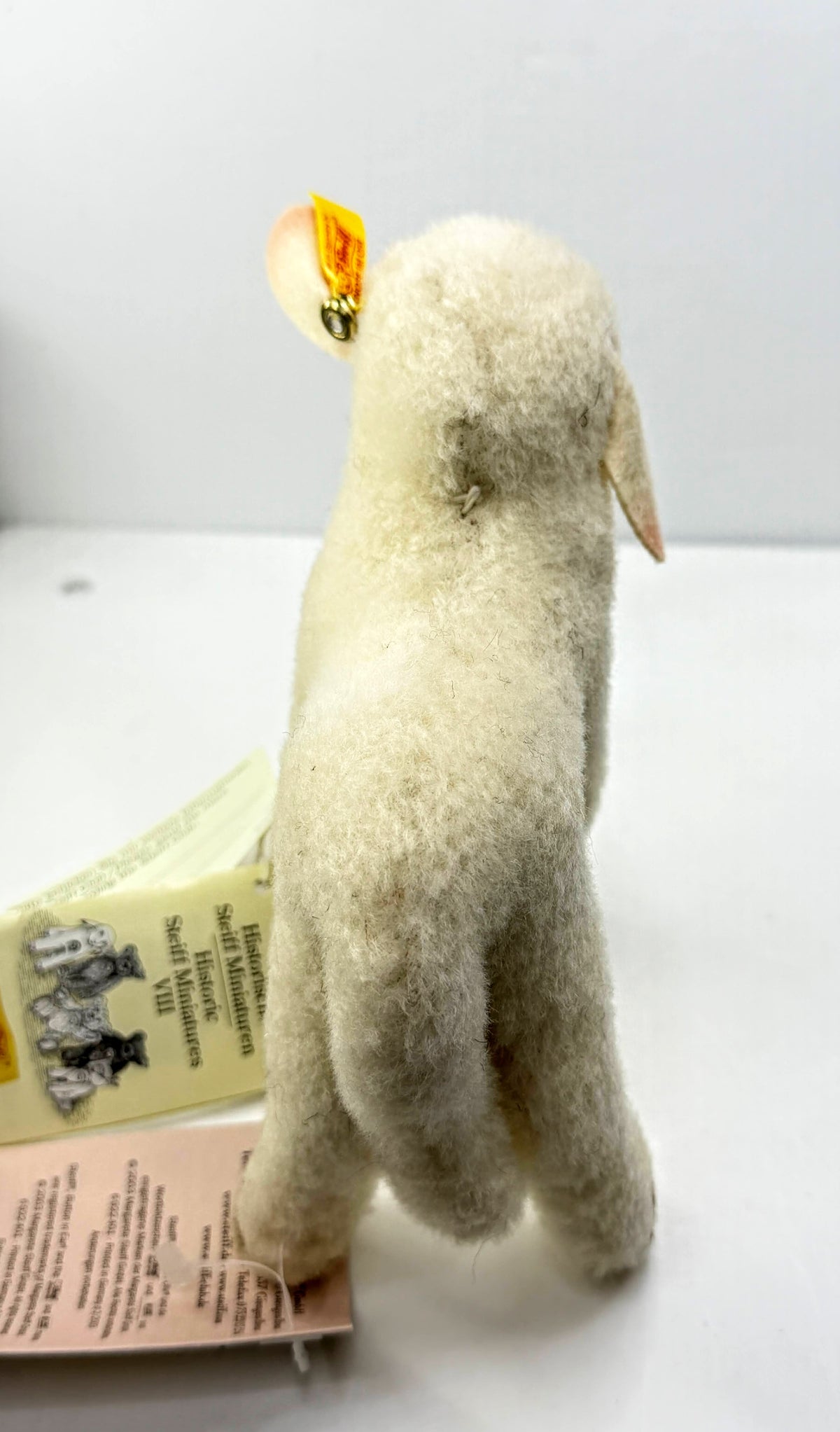 Steiff Historic Miniatures VIII Lamm 1936 Lamb 2003 Replica ONS 033353 A1319