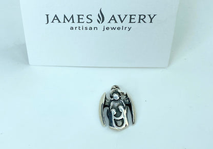 James Avery Sterling silver Guardian Angel Charm 25mm 4.0g JR939