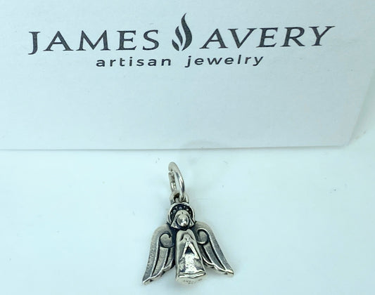 James Avery Sterling Silver Angel of Peace Charm 20mm 2.4g JR944
