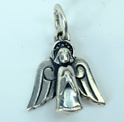 James Avery Sterling Silver Angel of Peace Charm 20mm 2.4g JR944