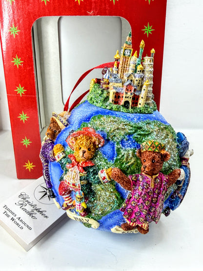Christopher Radko Vintage Retired Teddies Around the World 02-7267-0 XN133
