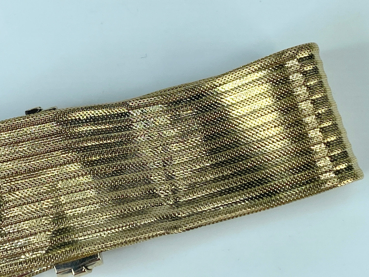 Antique European Emblem Iconic Bracelet 14kt Tassel Adjustable Slide Cuff JR463