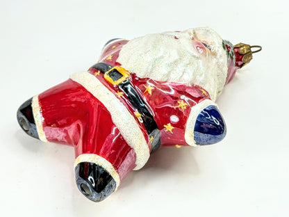 Christopher Radko Vintage Star Santa Resin Christmas Ornament Holiday XN135