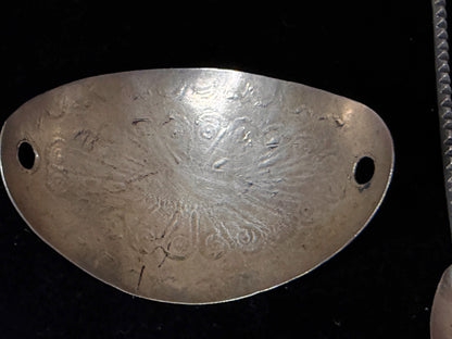 Native American Navajo sterling 925 silver Hair BARRETTE hair pin SS254