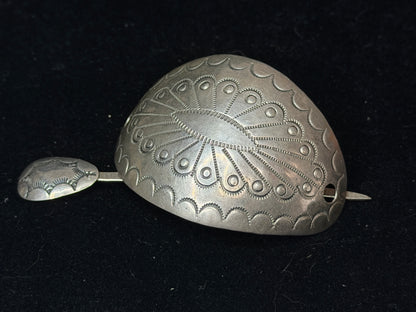 Native American Navajo sterling 925 silver Hair BARRETTE hair pin SS254