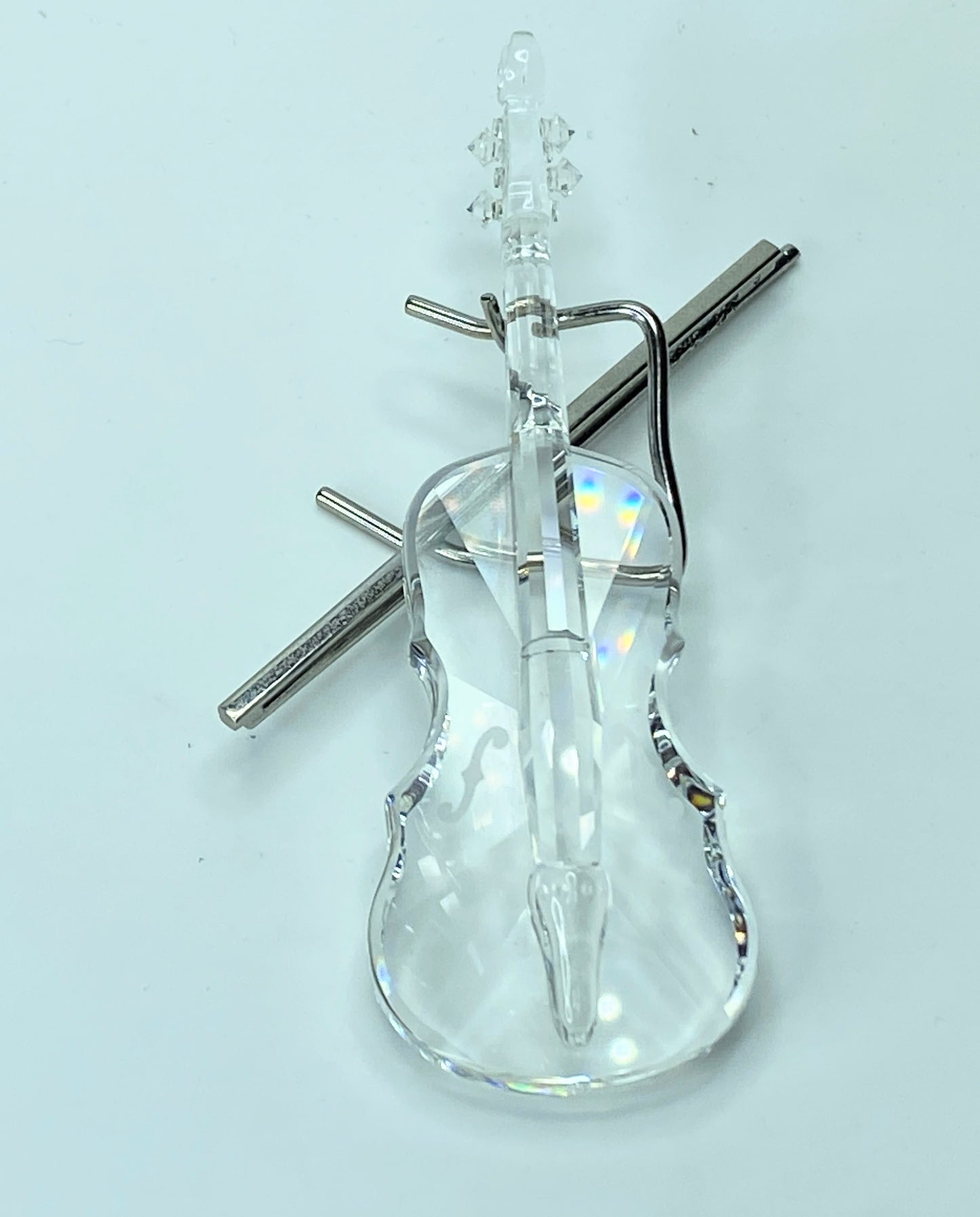 Swarovski Crystal: 203056 Violin Mint in box S06