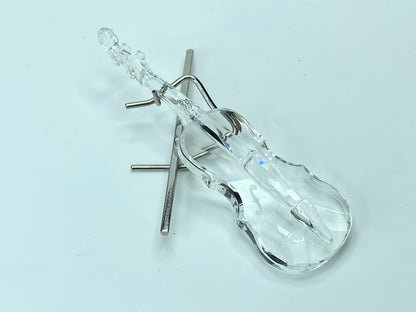 Swarovski Crystal: 203056 Violin Mint in box S06