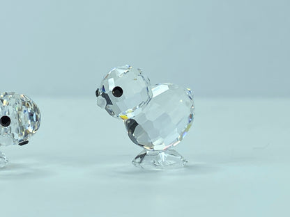 Swarovski Chickens-Mini-Set Of 3 - With Box mirror The Peaceful Countryside S08