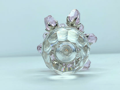 Swarovski Crystal - A Dozen Pink Roses Box S18