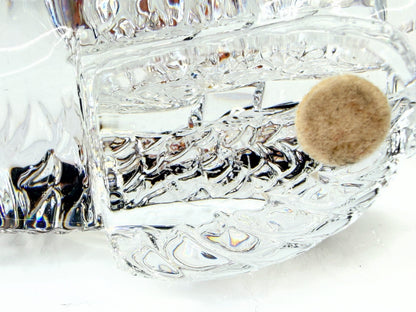 Vintage Baccarat Caprille Fish Clear Crystal Figurine France Art Glass A861