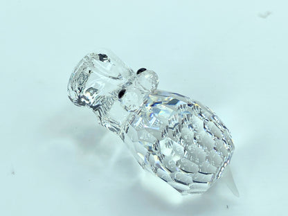 Swarovski Figurine Crystal 015187 Large Hippo 2 13/16in Top Zustand Box S21