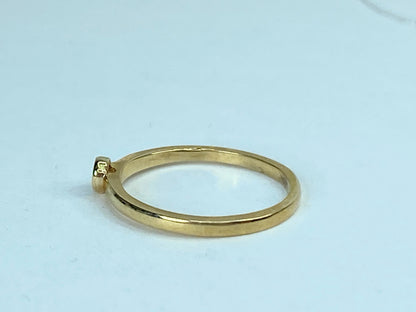 Minimalist 0.11ct G/VS Diamond Engagement Ring s6.5 JR967