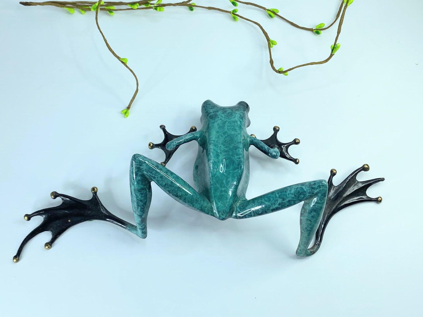 Peeking Over Frogman Ltd Edit 47/1000 Bronze 1992 Signed by Tim Cotterill A414