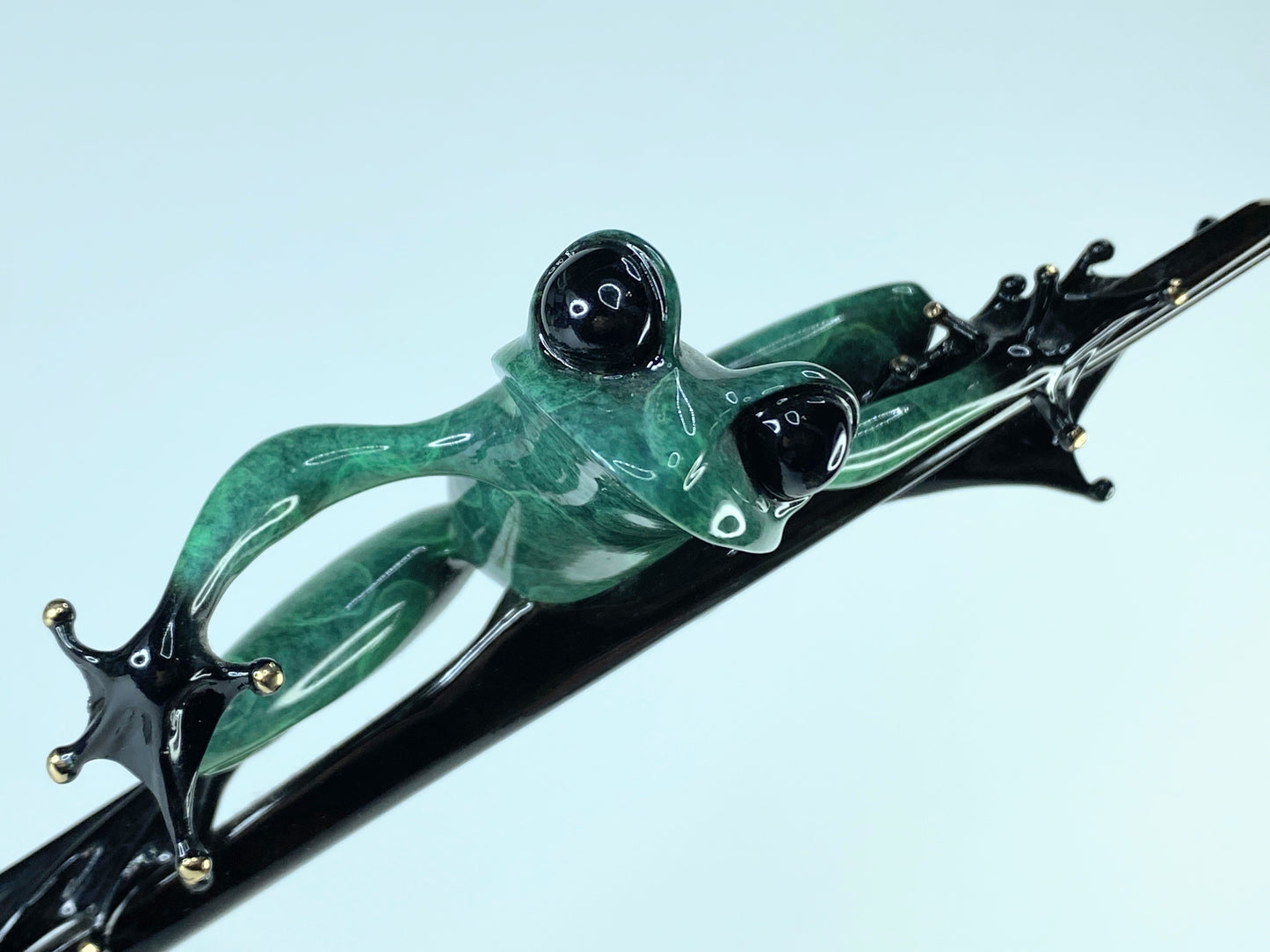 Tim Cotterill, Frogman "I Spy" Limited Edition Bronze Sculpture 10.75" A418