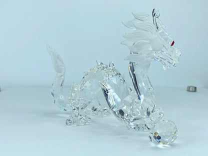 Swarovski Crystal Dragon "Fabulous Creatures" 1997 with Box S26