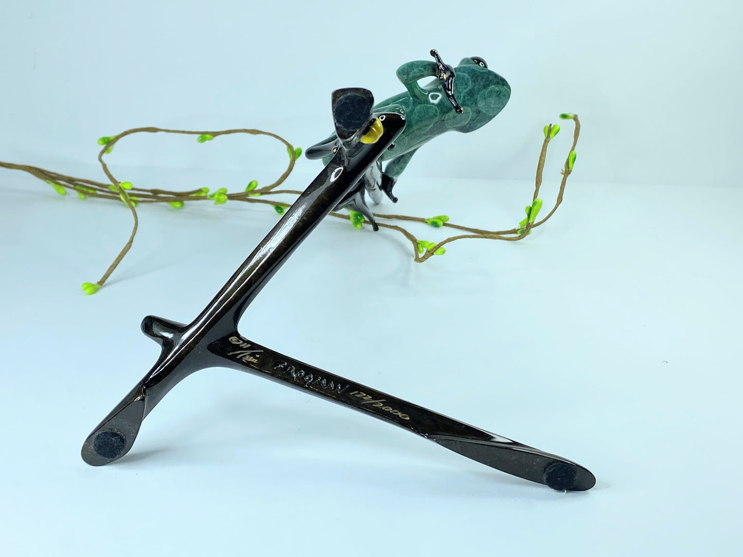 Tim Cotterill, Frogman "I Spy" Limited Edition Bronze Sculpture 10.75" A418