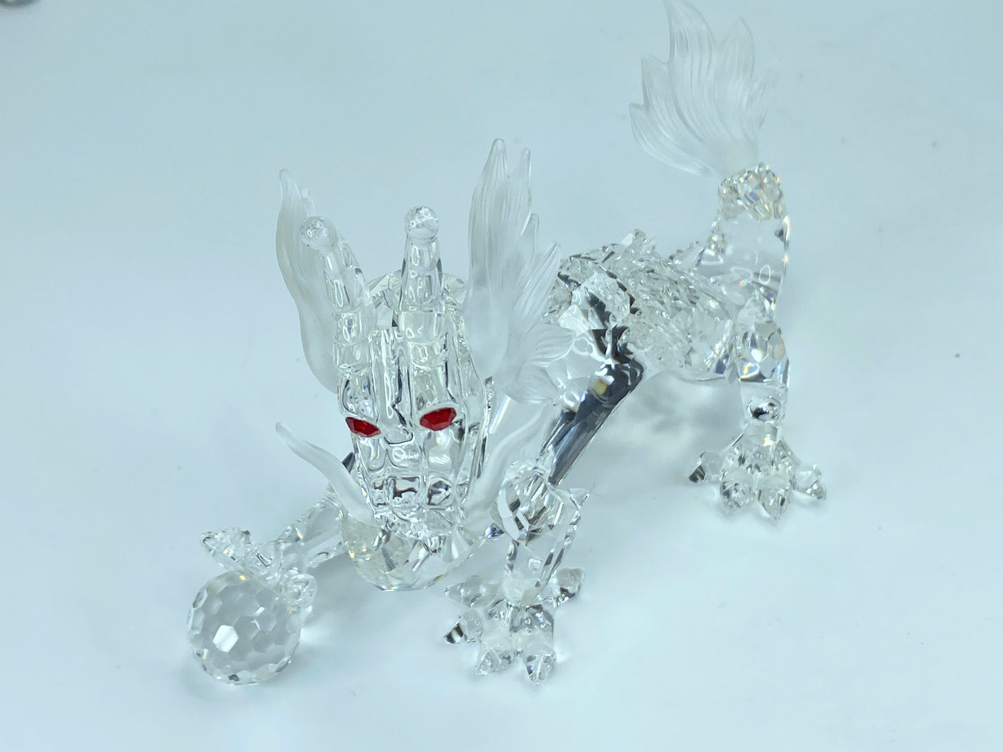 Swarovski Crystal Dragon "Fabulous Creatures" 1997 with Box S26