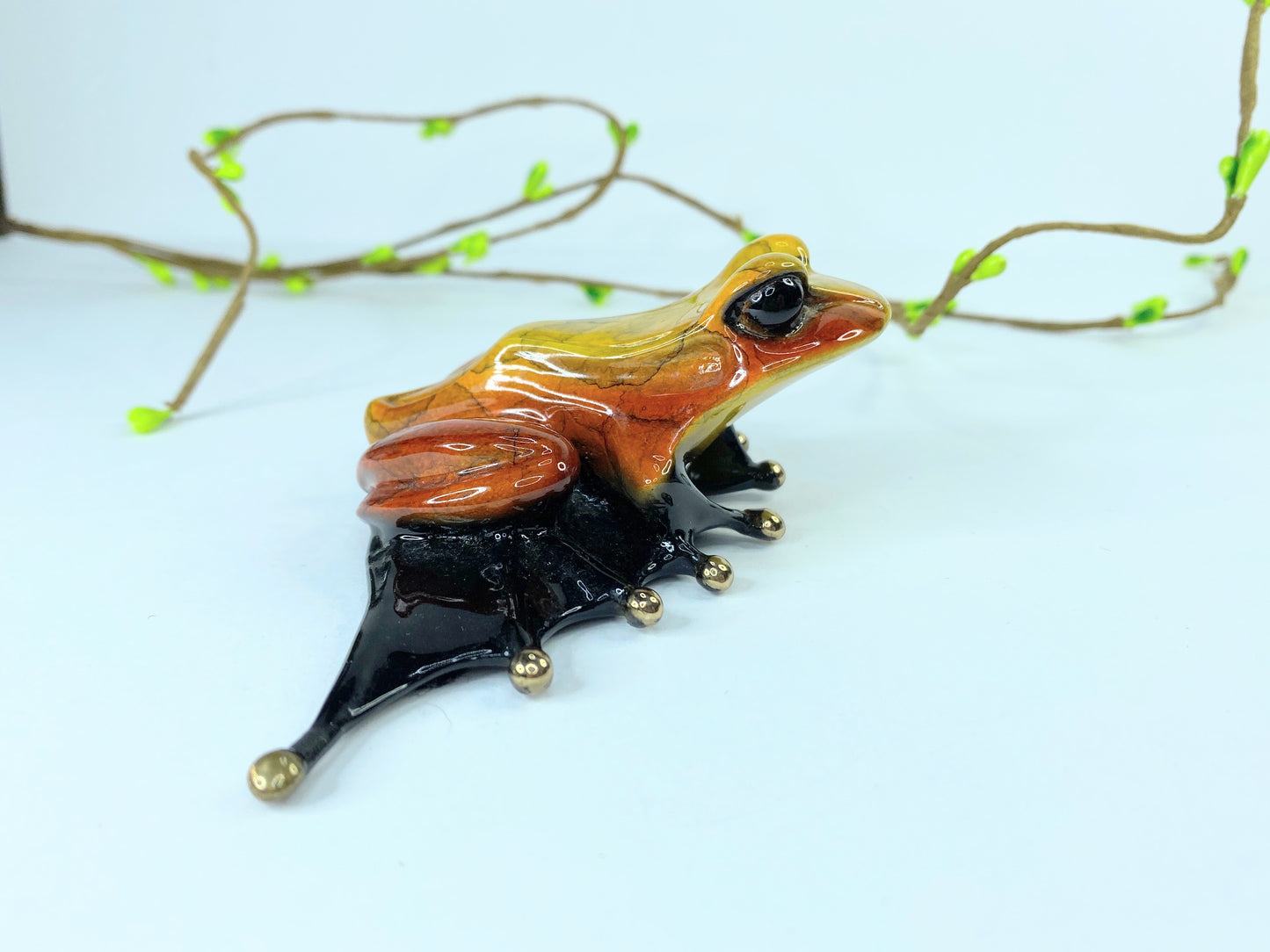 Tim Cotterill Frogman Flipper Enamel Frog Limited Edition c2003 A416