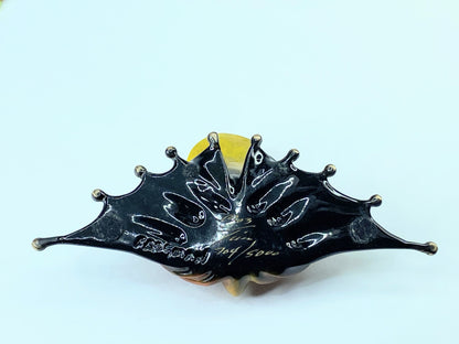 Tim Cotterill Frogman Flipper Enamel Frog Limited Edition c2003 A416