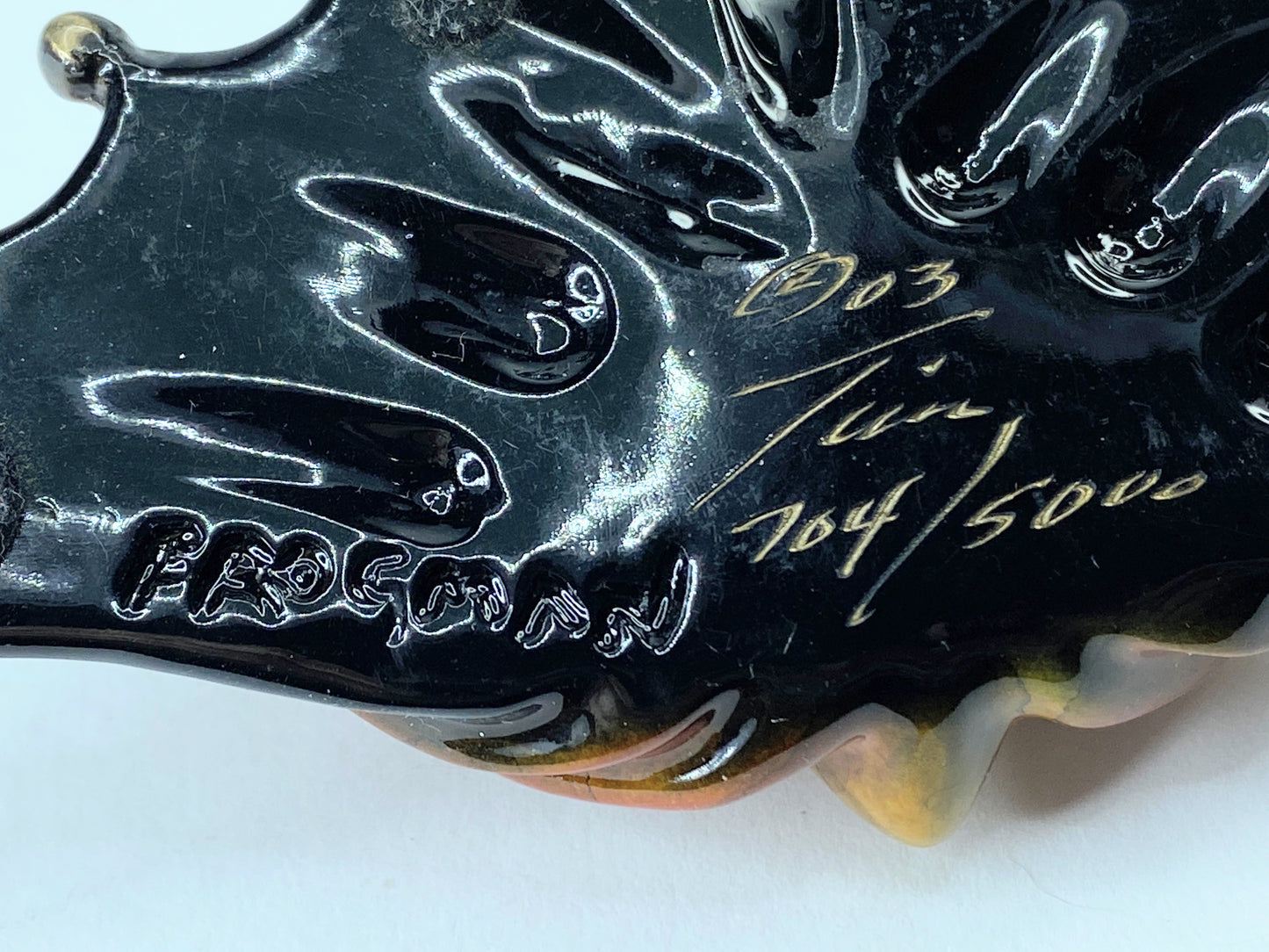 Tim Cotterill Frogman Flipper Enamel Frog Limited Edition c2003 A416