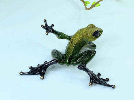 Frogman Tim Cotterill Bronze Sculpture “Twister” Limited Edition A415