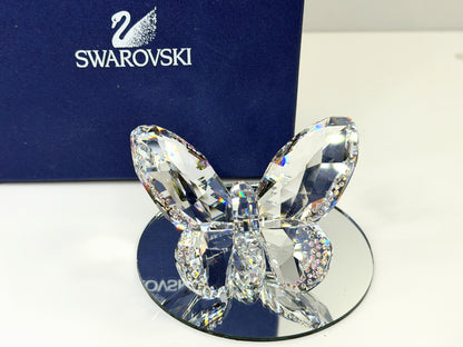 Swarovski Crystal Butterfly Figurine Bejeweled Wings w Box S285