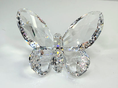 Swarovski Crystal Butterfly Figurine Bejeweled Wings w Box S285