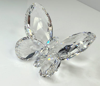 Swarovski Crystal Butterfly Figurine Bejeweled Wings w Box S285