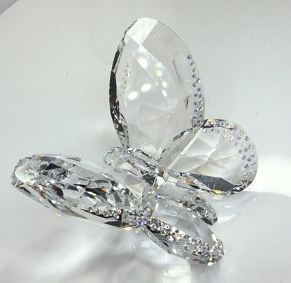 Swarovski Crystal Butterfly Figurine Bejeweled Wings w Box S285