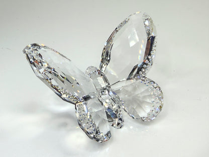 Swarovski Crystal Butterfly Figurine Bejeweled Wings w Box S285