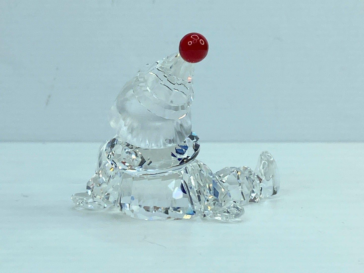 Swarovski crystal figurine puppet clown in generic box Mint COA mirror S184