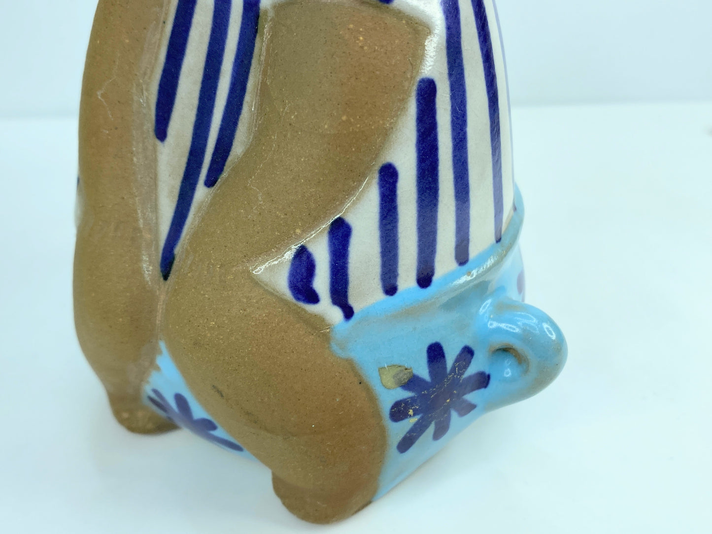 Signed Lisa Larson Gustavsberg Studio Lotta MCM stengods figurine 7" A422