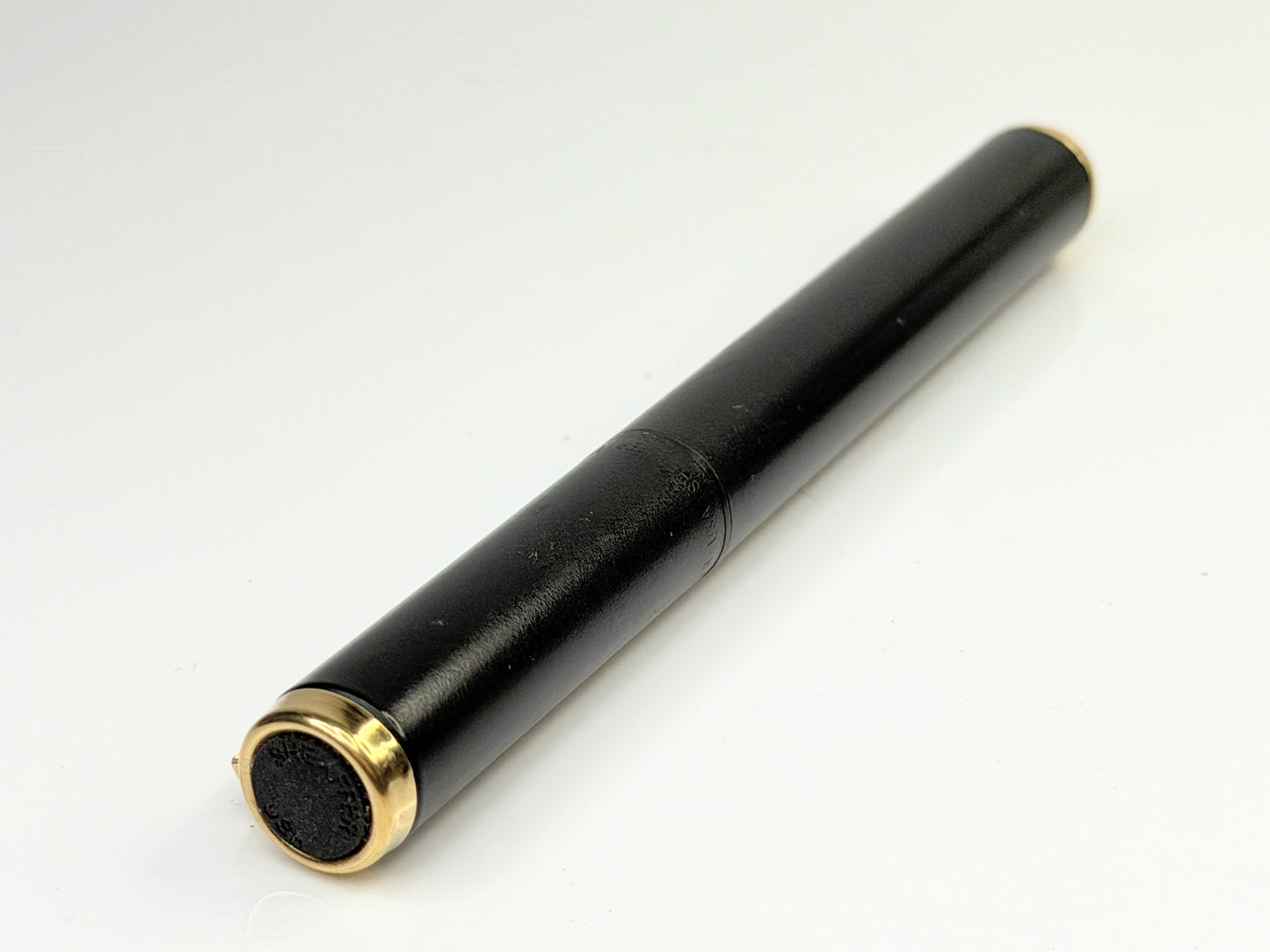 Vintage Sheaffer Prelude Matte Black Gold Trim Ballpoint Pen USA SS258