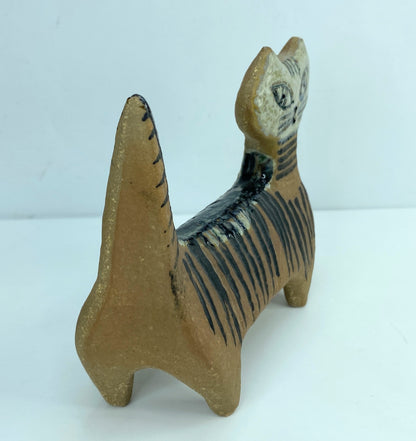 c50's Lisa Larson Cat Figurine Lilla Zoo Series 1950s Gustavsberg Small Zoo A423