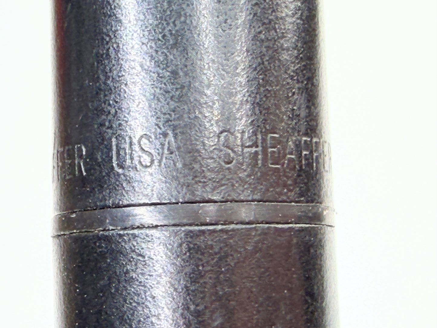Vintage Sheaffer Prelude Matte Black Gold Trim Ballpoint Pen USA SS258