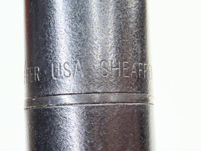 Vintage Sheaffer Prelude Matte Black Gold Trim Ballpoint Pen USA SS258