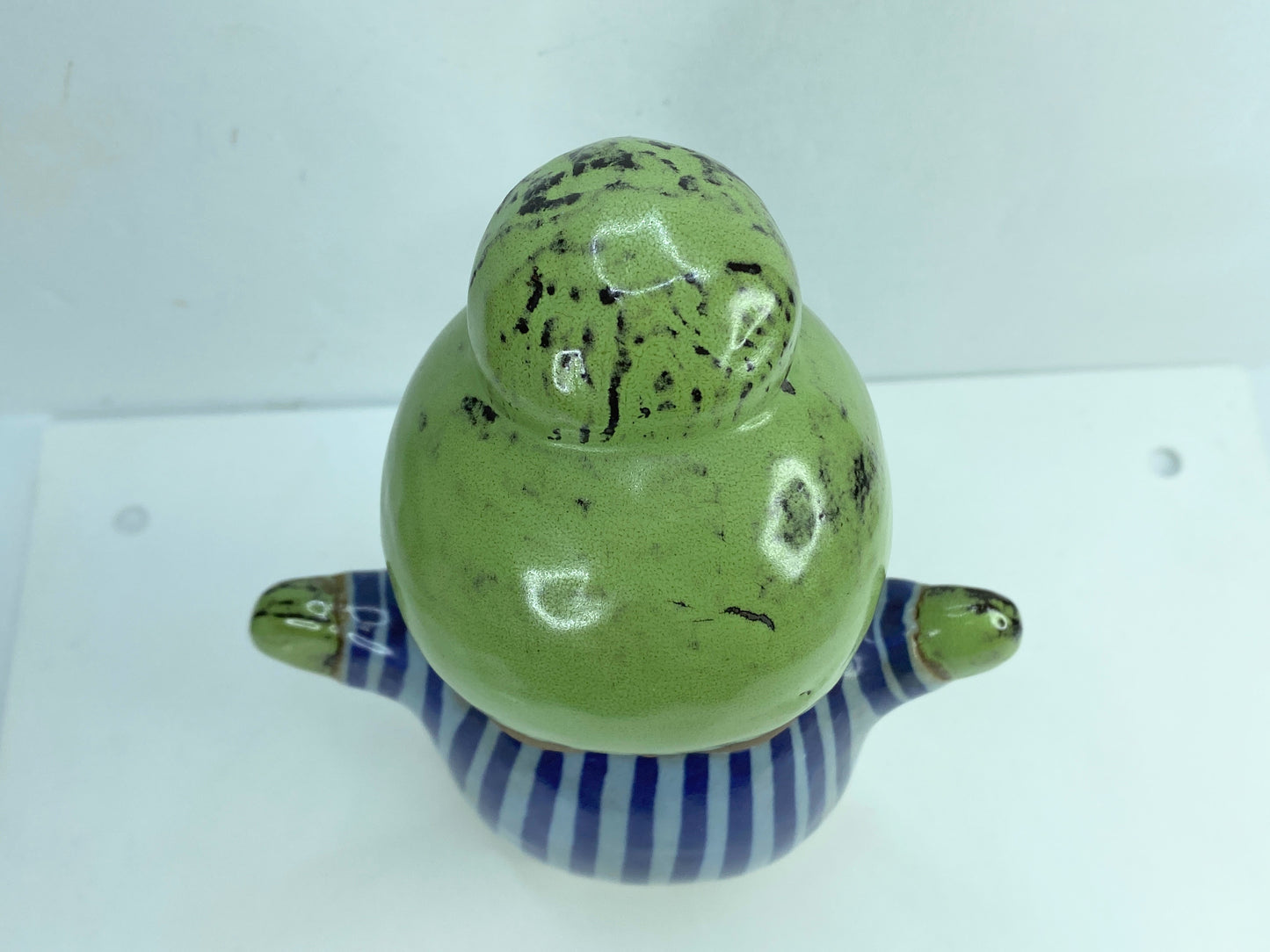 signed Lisa Larson for Gustavsberg, Stoneware Figure "Kalle" A425