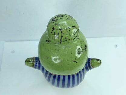 signed Lisa Larson for Gustavsberg, Stoneware Figure "Kalle" A425