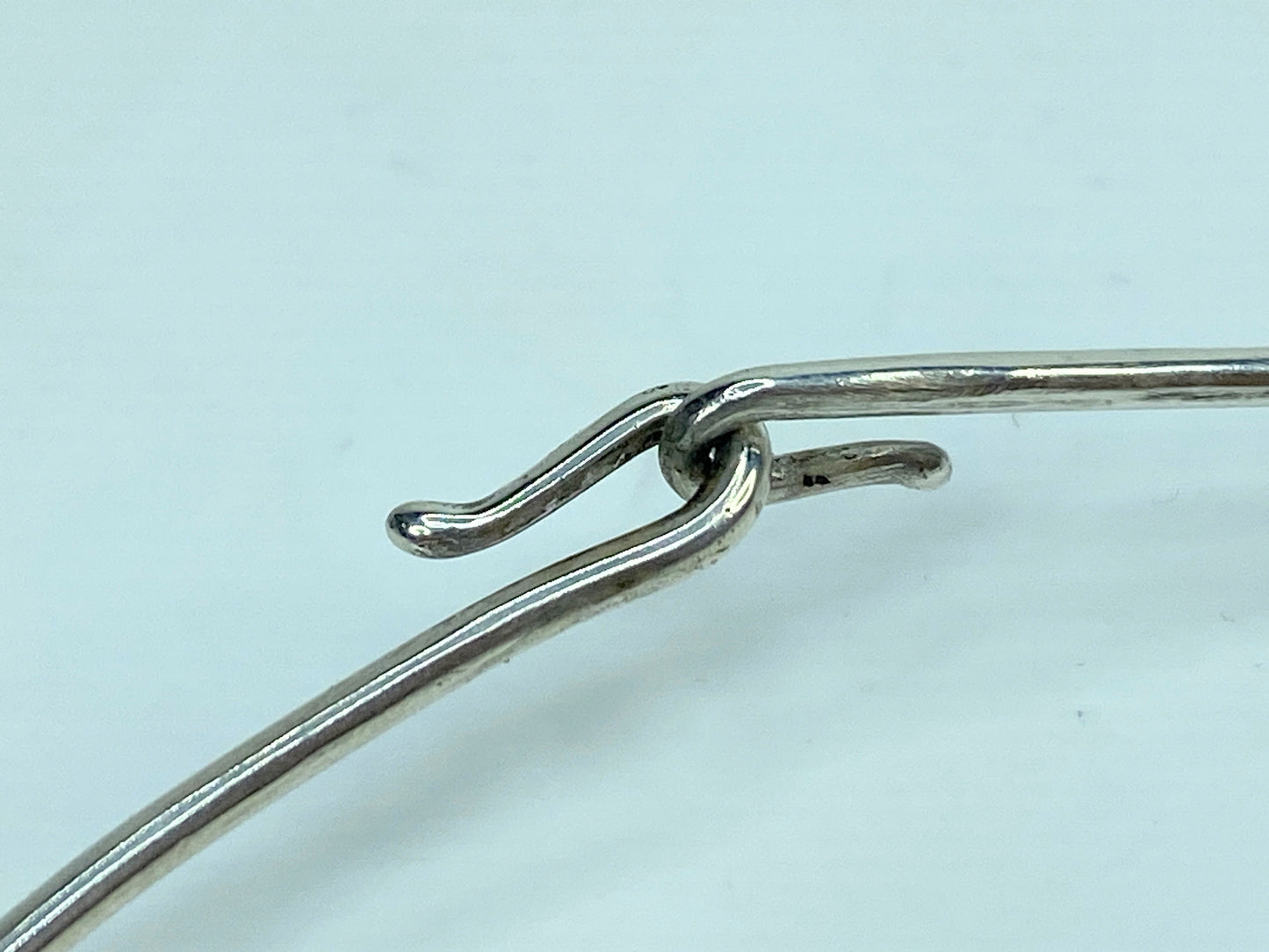 VIntage Tiffany & Co. Elsa Peretti Sterling large bean Slide collar JR974