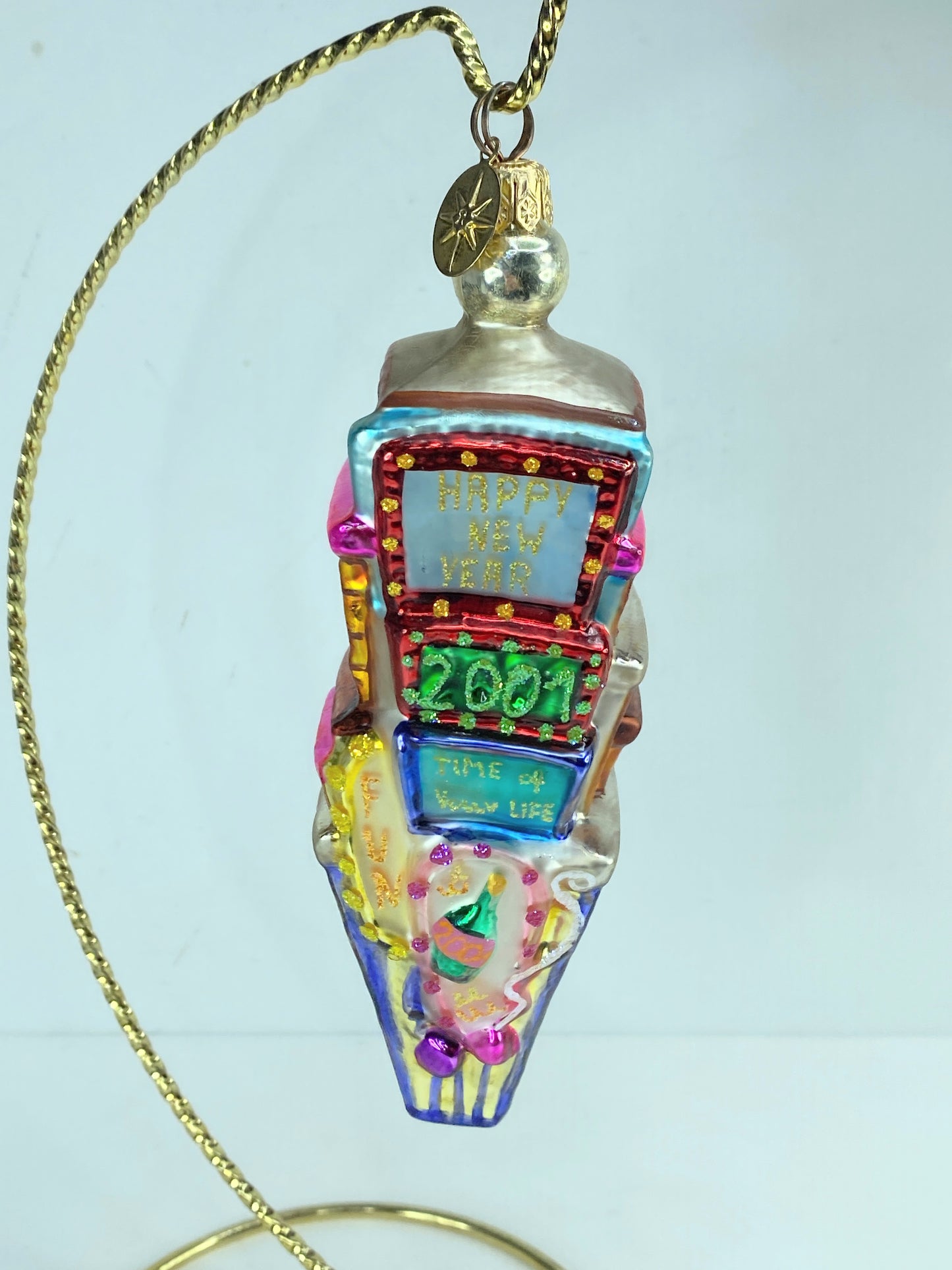 Christopher Radko Times Square Countdown 2001 Christmas Ornament NX14