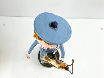 Lori Mitchell Style Sailor Boy Hobby Horse Folk Art Figurine A1317