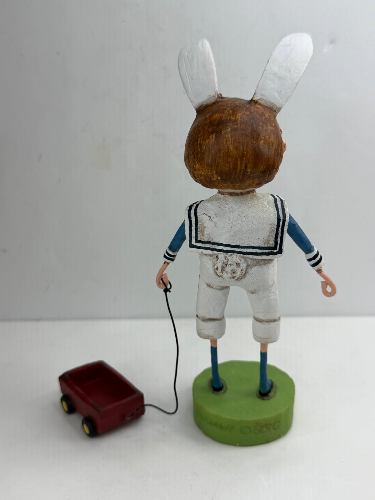 Lori Mitchell Wardy's Wagon Easter Bunny Sailor Figurine ESC 11140 A1035
